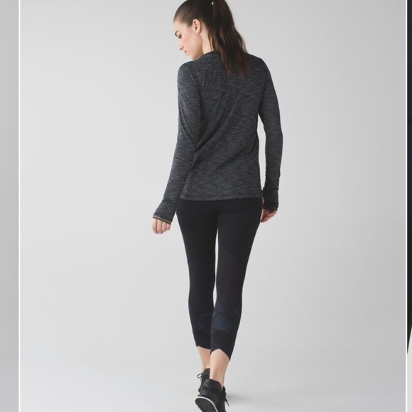 Lululemon Fresh Mesh Run Crop - Picture 2 of 8